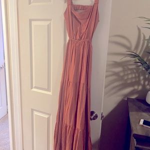 Abercrombie open back dress